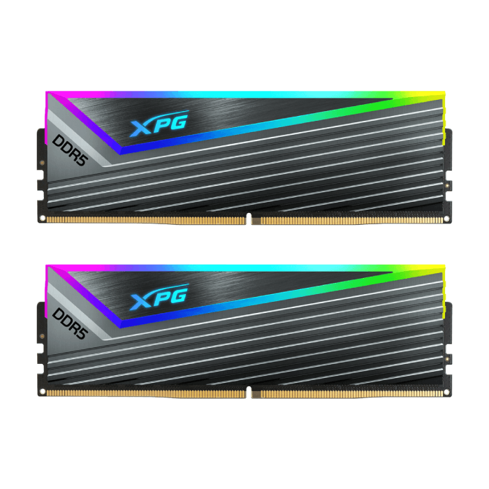 رم کامپیوتر DDR5 دو کاناله 6400 مگاهرتز CL32 ای دیتا Caster RGB DDR5 ظرفیت 32 گیگابایت